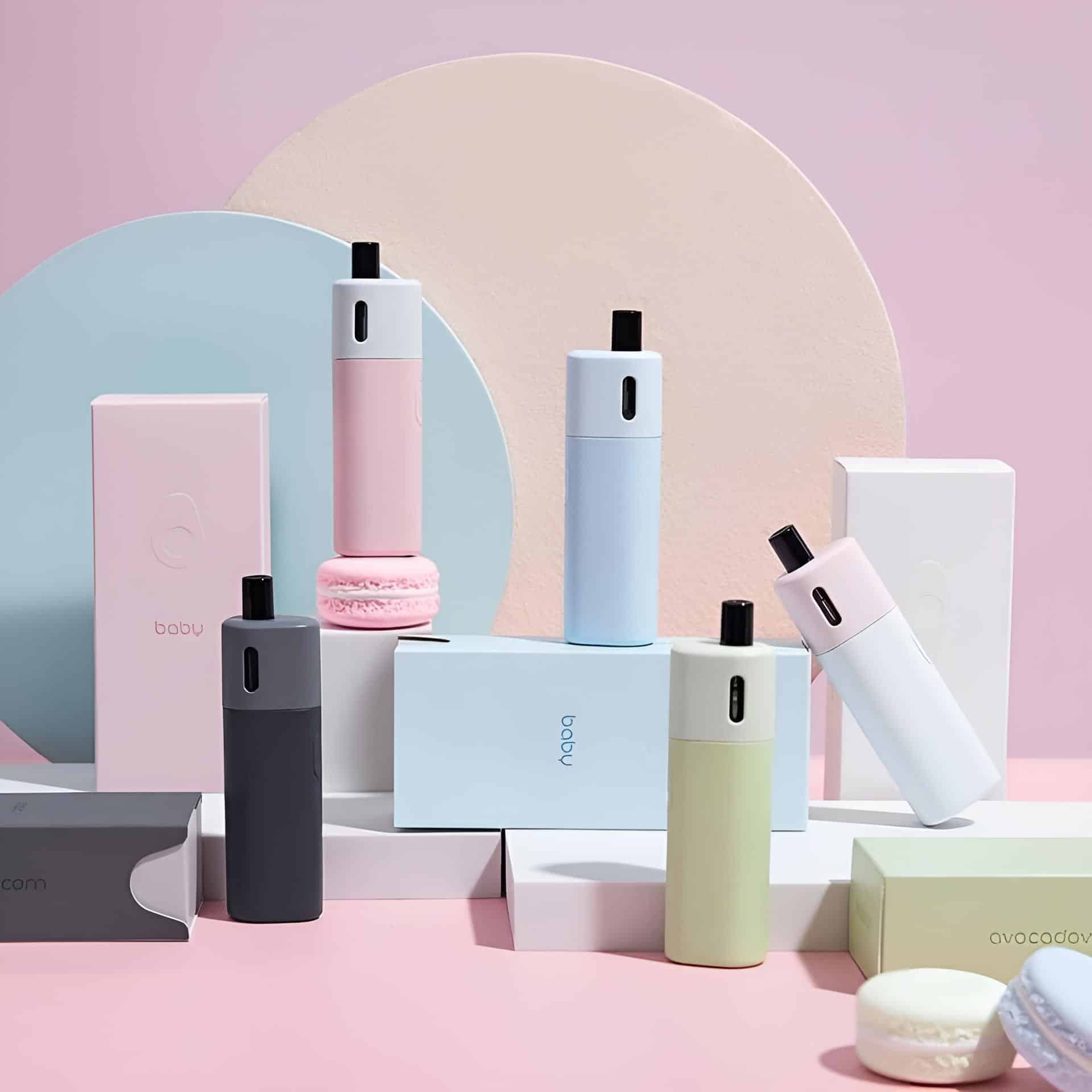 VAPTIO AVOCADO BABY 酪梨寶寶主機套裝｜附空煙彈與替換倉｜台灣711到付